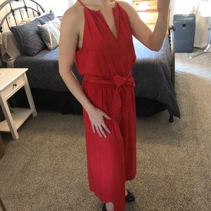 Prologue red jumpsuit